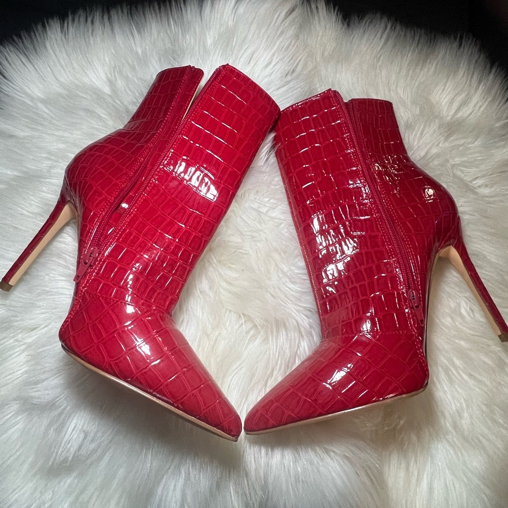 Fire RED BOOTIES! - Picture 3 of 4